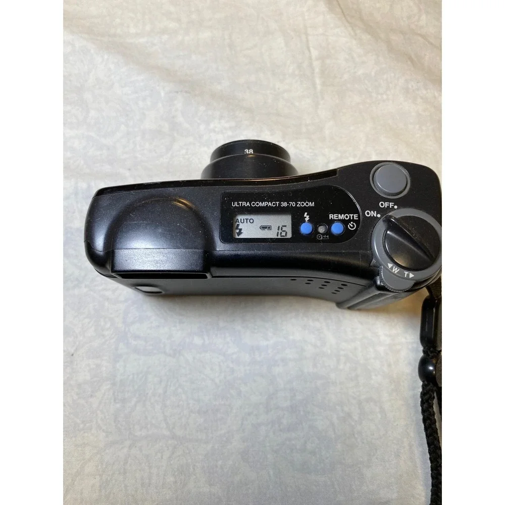 Olympus Infinity Zoom 2000 35mm Film Camera 38-70mm AF Tested Working Japan